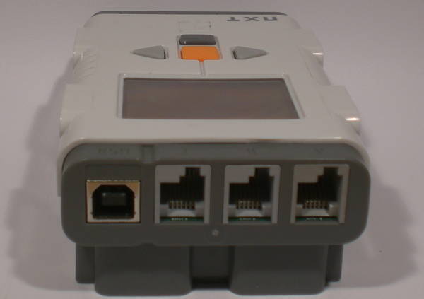 Lego NXT Anschl&uuml;sse auf der Motor-Seite